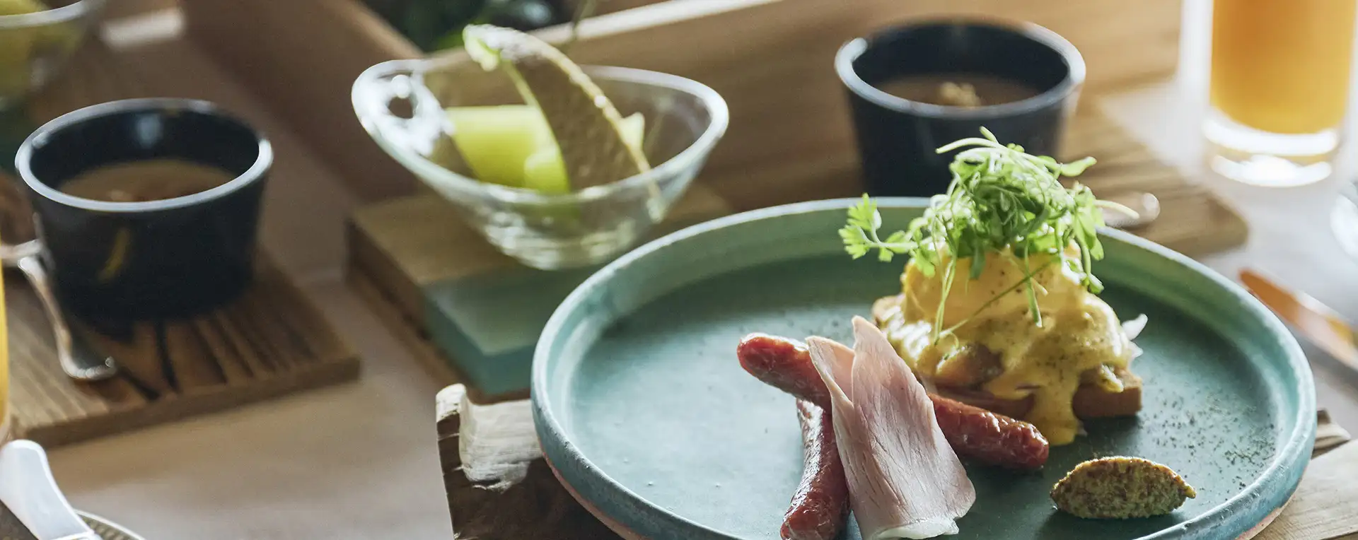 写真：朝食