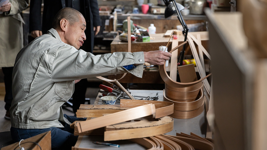 大徳寺の門前に構える工房