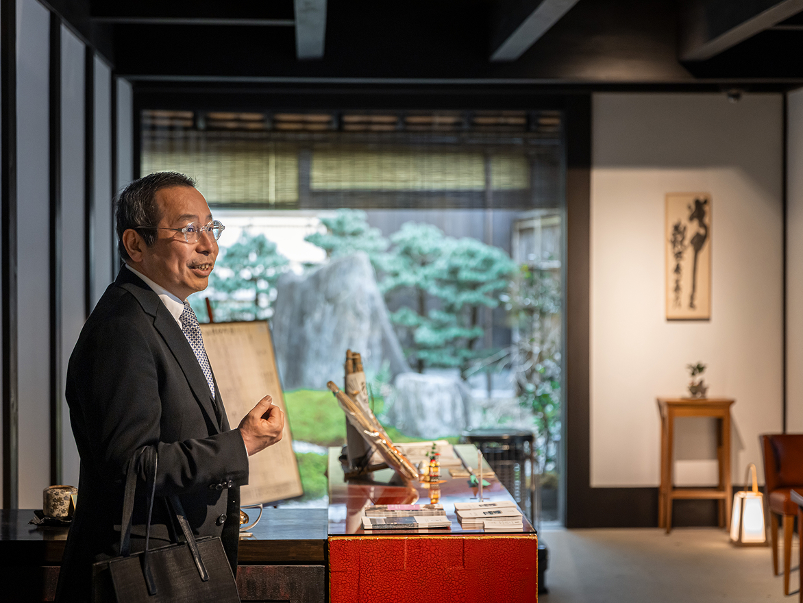 石は骨格、木は化粧