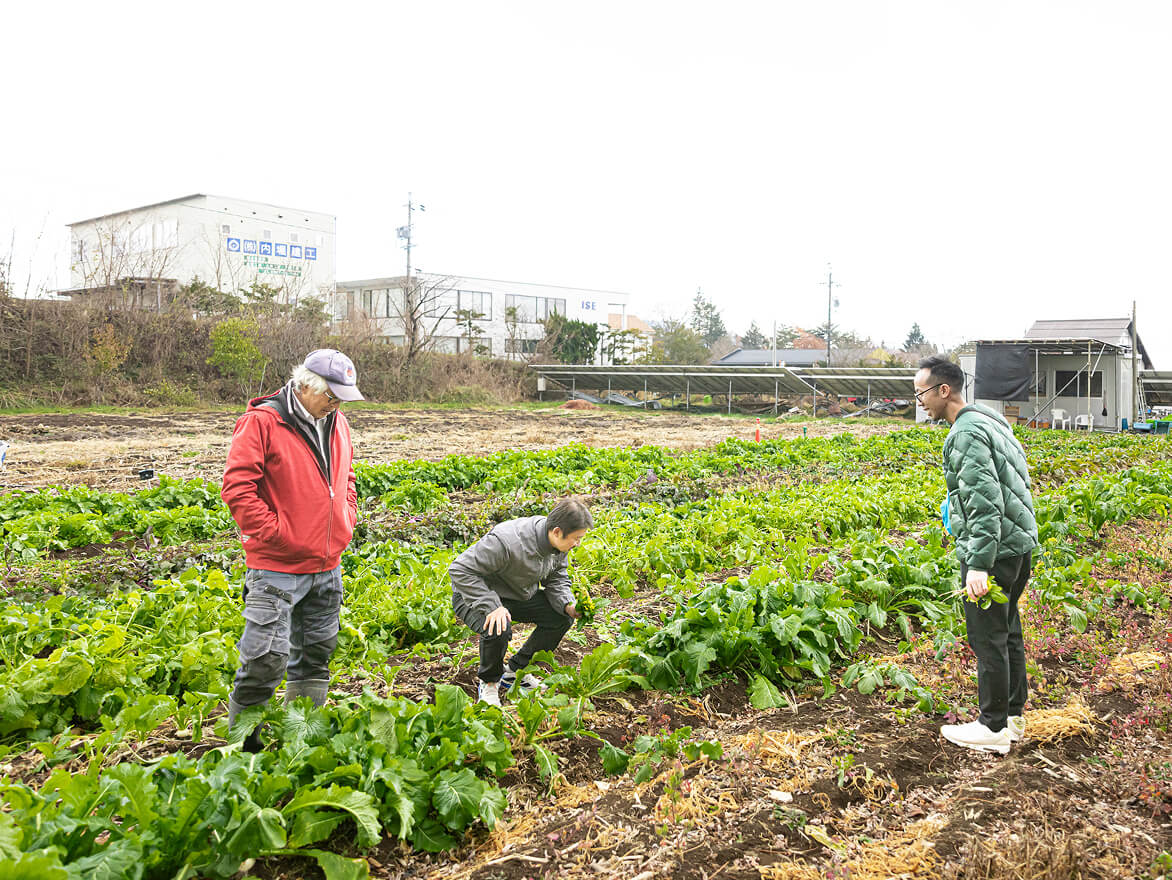 大地から始まるひと皿