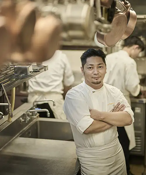 写真：料理長 今村 将人