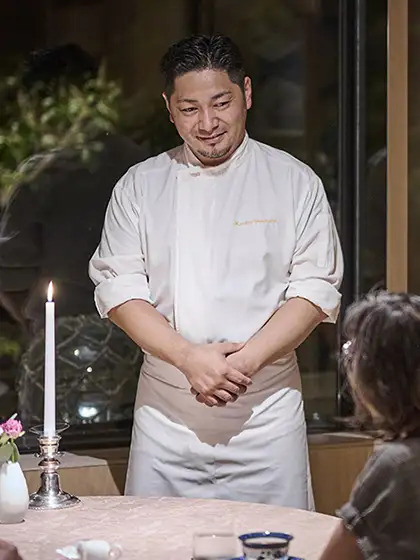 写真：料理長