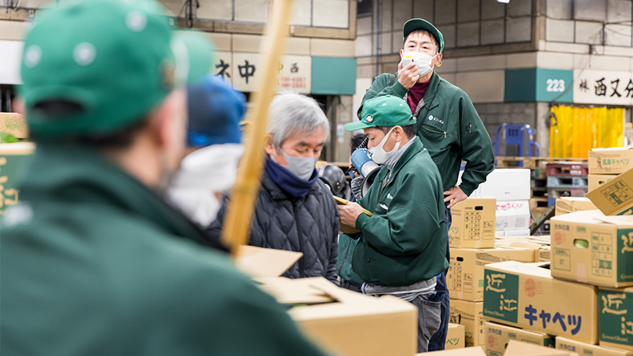 日本で最初に誕生した中央卸売市場