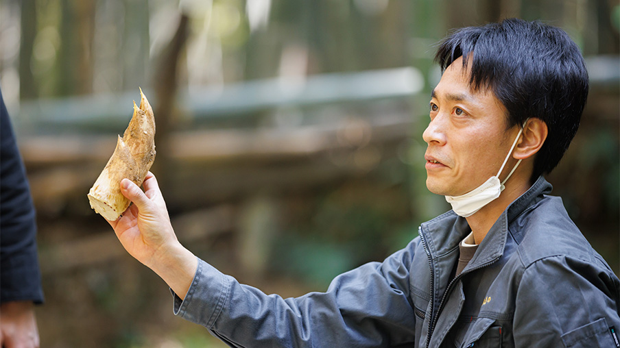 白く柔らかい“白子”を生む幻の土