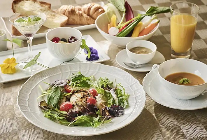 写真：朝食